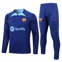 FC Barcelona Navy Strike Training Technical Soccer Tracksuit 2022-23