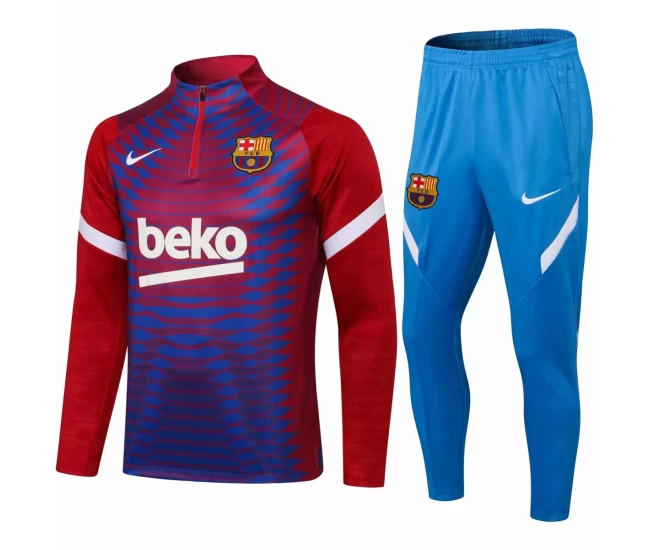 FC Barcelona Training Technical Soccer Tracksuit 2021-22