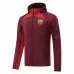 FC Barcelona Mens Red Soccer Windbreaker 2022-23