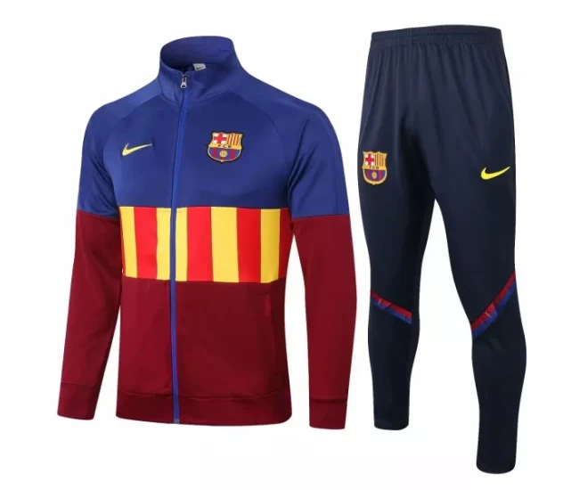 Nike FC Barcelona Soccer Presentation Tracksuit 2020