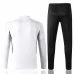 Real Madrid Training Technical Soccer White Tracksuit 2019/20