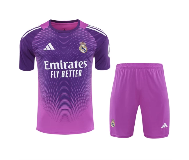 Real Madrid Mens Goalkeeper Training Soccer Kit 2025-26