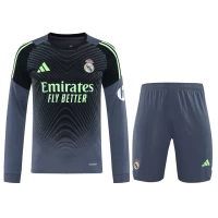 Real Madrid Adult Goalkeeper Long Sleeve Soccer Kit 2025-26