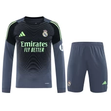 Real Madrid Adult Goalkeeper Long Sleeve Soccer Kit 2025-26