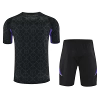 Real Madrid Adult Pre Match Black Training Soccer kit 2025-26