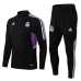 Real Madrid Black Technical Training Soccer Tracksuit 2022-23