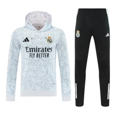 Real Madrid Mens Hooded Training Sweat Soccer Tracksuit 2025-26