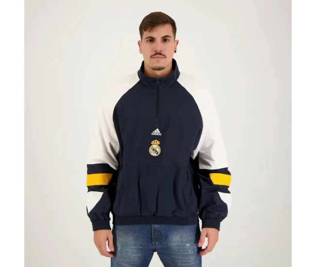 Real Madrid Mens Icon Soccer Sweatshirt 2023-24