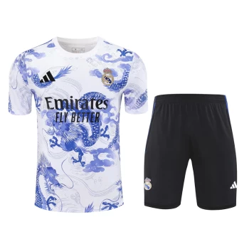 Real Madrid Mens Dragon Soccer Kit 2025-26