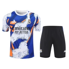 Real Madrid Mens Pre Match Soccer Kit 2025-26