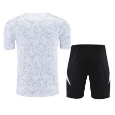 Real Madrid Mens Pre Match Soccer Kit 2024-25