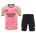 Real Madrid Mens Pre Match Red Soccer Training Kit 2025-26