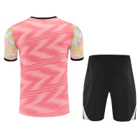 Real Madrid Mens Pre Match Red Soccer Training Kit 2025-26