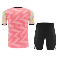 Real Madrid Mens Pre Match Red Soccer Training Kit 2025-26
