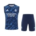 Real Madrid Mens Pre Match Sleeveless Training Soccer Kit 2025-26