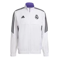 Real Madrid Mens Presentation Soccer Jacket White 2023-24