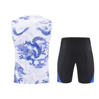 Real Madrid Men's Dragon Sleeveless Soccer Kit 2025-26