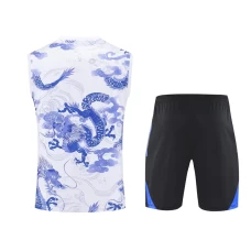 Real Madrid Men's Dragon Sleeveless Soccer Kit 2025-26