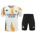 Real Madrid Mens Warm Up Soccer Kit 2024-25