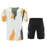 Real Madrid Mens Warm Up Soccer Kit 2024-25