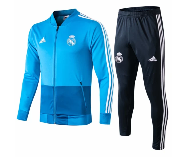 Real Madrid Presentation Soccer Blue Tracksuit 2019/20