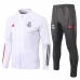 Real Madrid Presentation Soccer White Tracksuit 2020