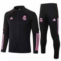 Real Madrid Presentation Soccer Tracksuit Black 2020 2021