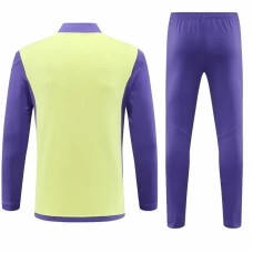 Real Madrid Purple Training Technical Soccer Tracksuit 2023-24