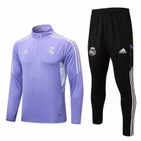 Real Madrid Purple Technical Training Soccer Tracksuit 2022-23