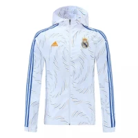 Real Madrid Training All Weather Soccer Jacket 2021 White