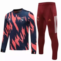 Real Madrid Training Soccer Tracksuit Navy Pink 2020 2021