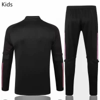 Real Madrid Training Technical Soccer Tracksuit Kids Black 2020 2021