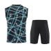 Inter Milan Adult Pre Match Sleeveless Soccer Kit 2025-26