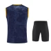 Inter Milan Adult Pre Match Champions League Sleeveless Soccer Kit 2024-25