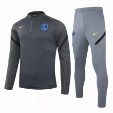 Inter Milan Soccer Training Technical Tracksuit Deep Grey 2021