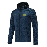 Inter Hooded Windrunner Soccer Jacket 2021