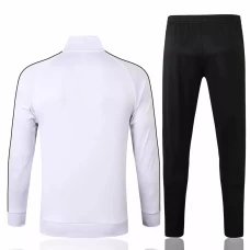 Juventus Presentation Soccer Tracksuit White Black 2020 2021