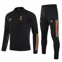 Juventus Technical Training Soccer Tracksuit Black 2020 2021