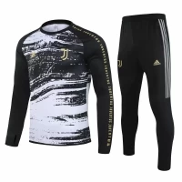 Juventus Technical Training Soccer Tracksuit Neck Black 2020 2021