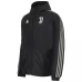 JUVENTUS BLACK RAIN JACKET 2018/19