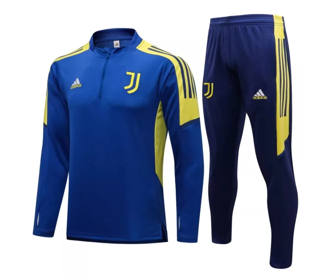 Juventus Blue Training Technical Soccer Tracksuit 2021-22