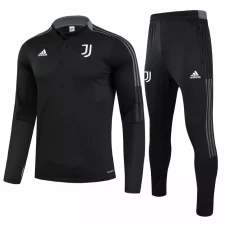 Juventus Core Black Technical Training Soccer Tracksuit 2021-22