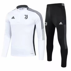 Juventus Core White Technical Training Soccer Tracksuit 2021-22