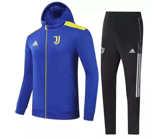 Juventus Hooded Presentation Soccer Tracksuit 2021-22