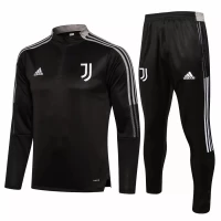 Juventus Training Technical Soccer Tracksuit Black 2021-22