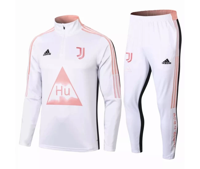 Juventus Training Soccer Tracksuit Human Race White 2020 2021