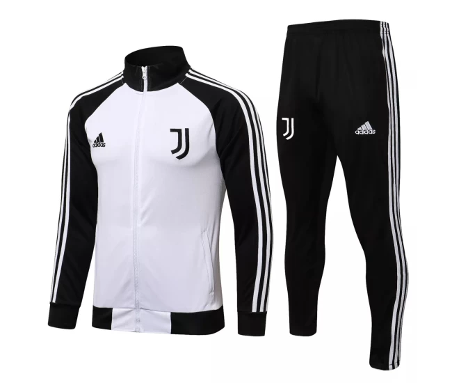 Juventus White Training Presentation Soccer Tracksuit 2021-22