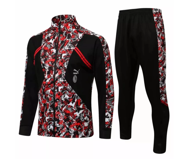 AC Milan Training Iconic Fans Presentation Soccer Tracksuit 2021-22