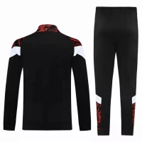 AC Milan Training Presentation Soccer Tracksuit Black 2021 2022