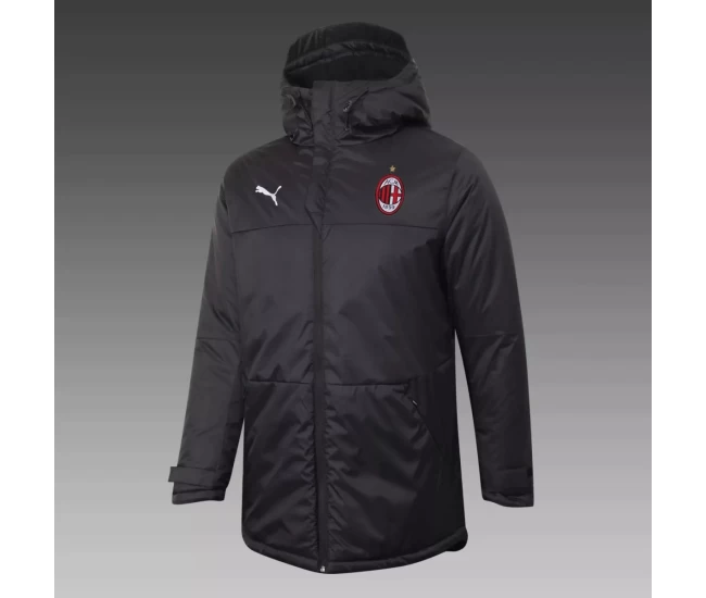 AC Milan Training Winter Jacket Black 2020 2021